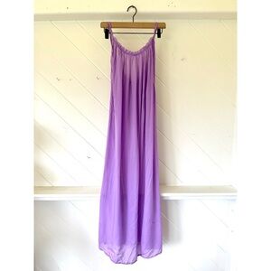 Indah Orchid purple sundress